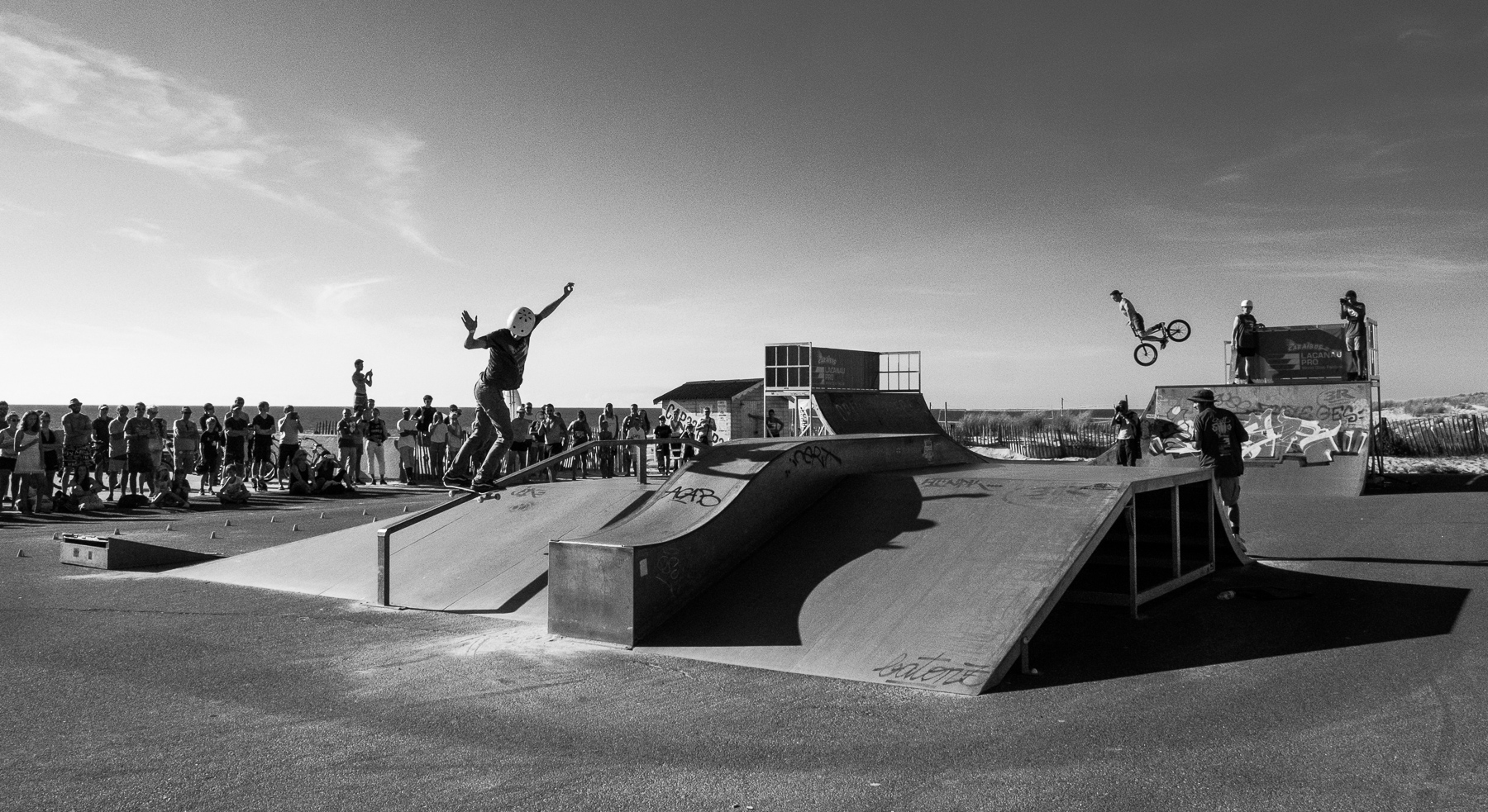 Skateboard et skateboarders Photo Damien Rossier