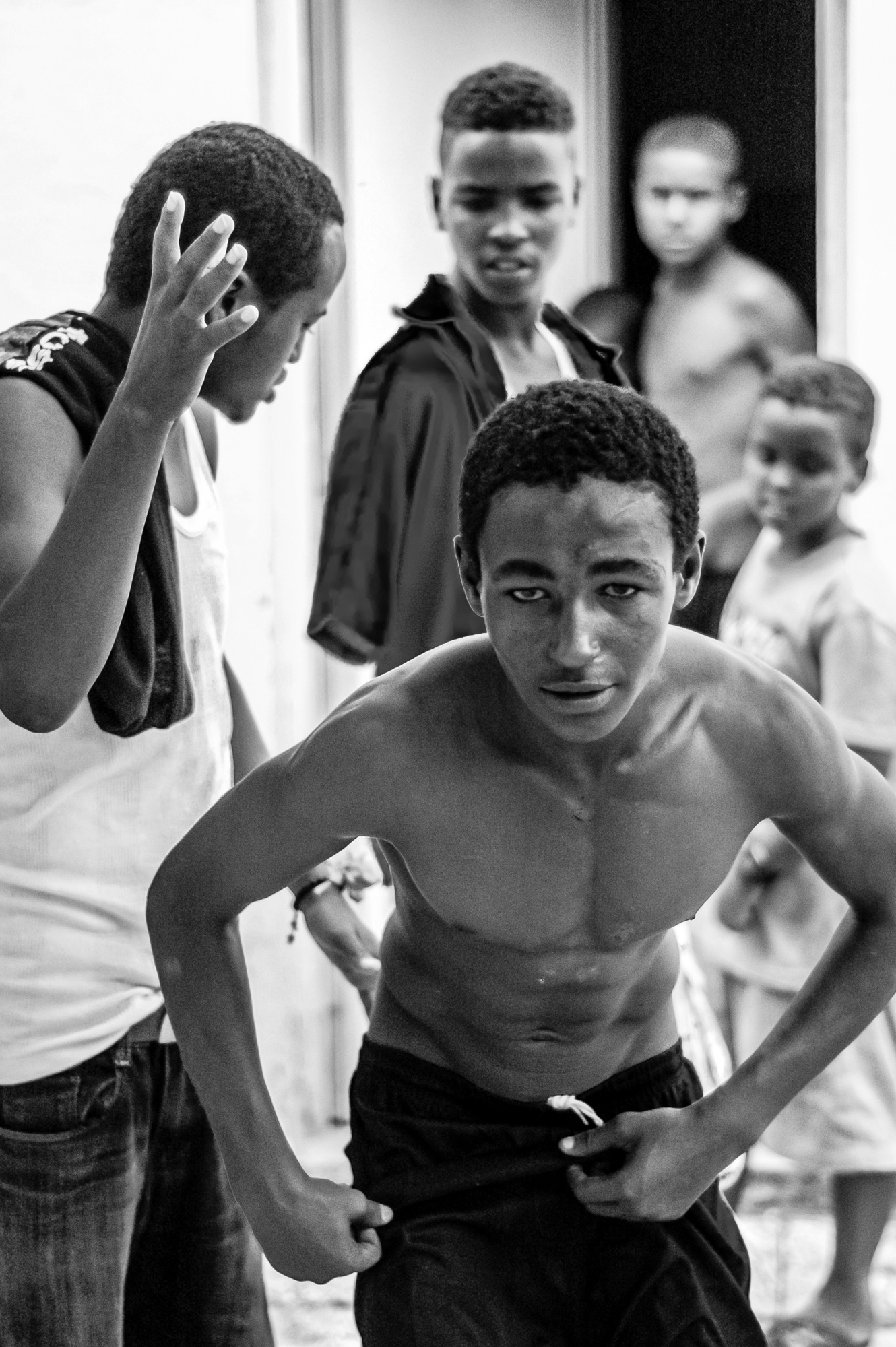 Enfants de la mer rouge - Djibouti - photo Damien Rossier