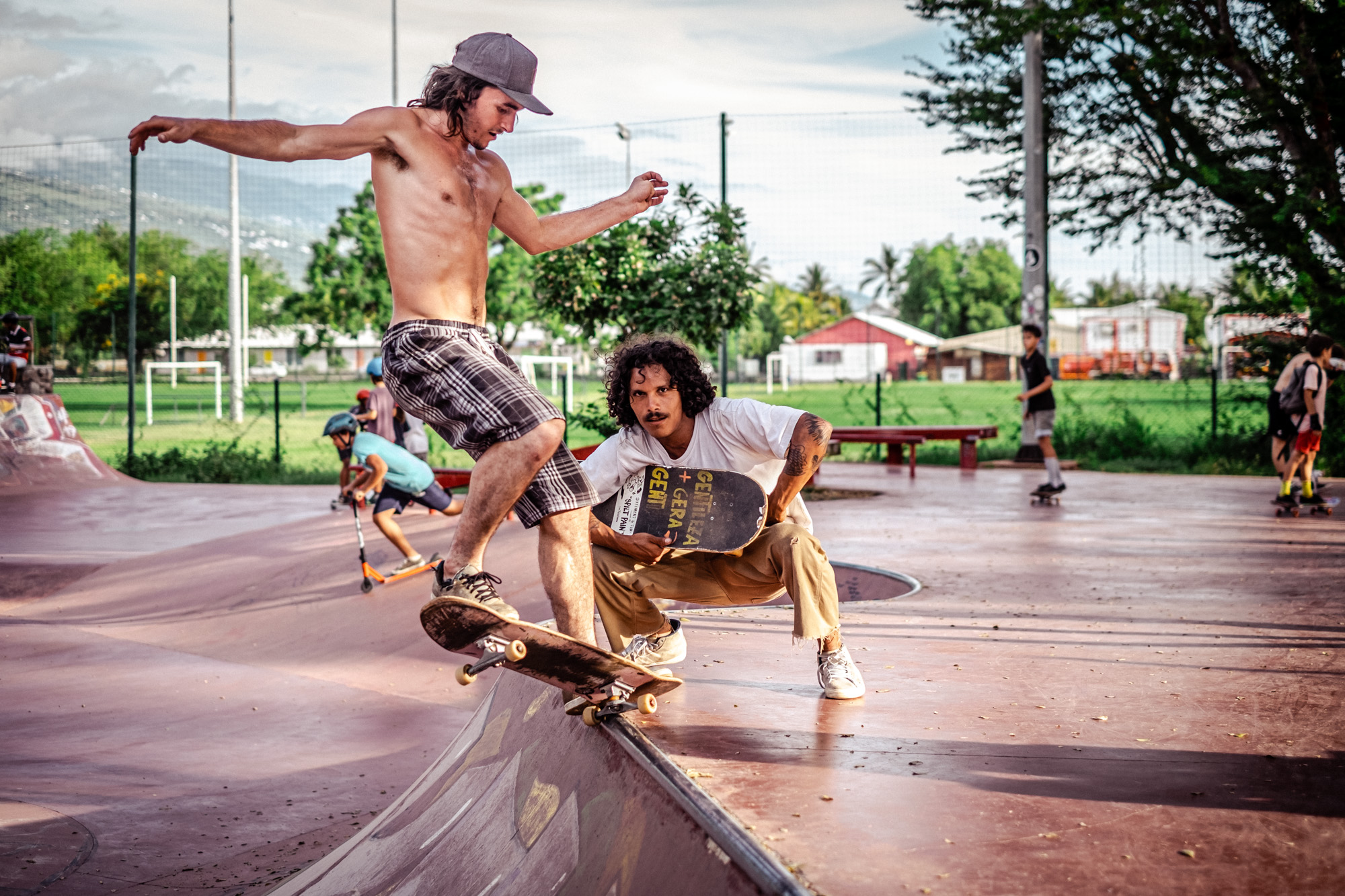 Skateboarding La Réunion - photo Damien Rossier